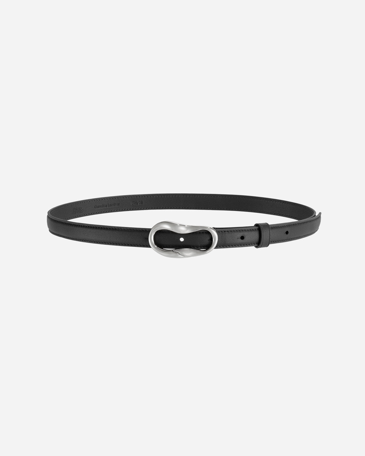 Moonless Night Buckle Goat Belt Womens Leather Belt Future Classics