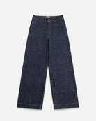 Dk Indigo Stripes Pinstripe Wide Leg Jeans Womens Pinstripe Wide leg Denim Pants Denim Jeans Future Classics Clothing 