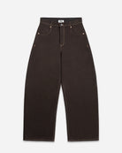 Coffee Bean Round Jeans Coffee Bean Womens Brown Denim Jeans Future Classics