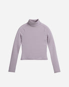 Iris Purple Raglan Turtleneck Wool Top Womens Wool Turtleneck Top Future Classics
