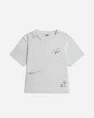 Off White Let's Jazz Boxy Tee Womens Crew Neck Short Sleeve Tee Graphic Design Future Classics Clothing 