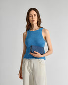 Mid Indigo Mini Loaf Denim Crossbody Small Denim Crossbody Bag Future Classics 