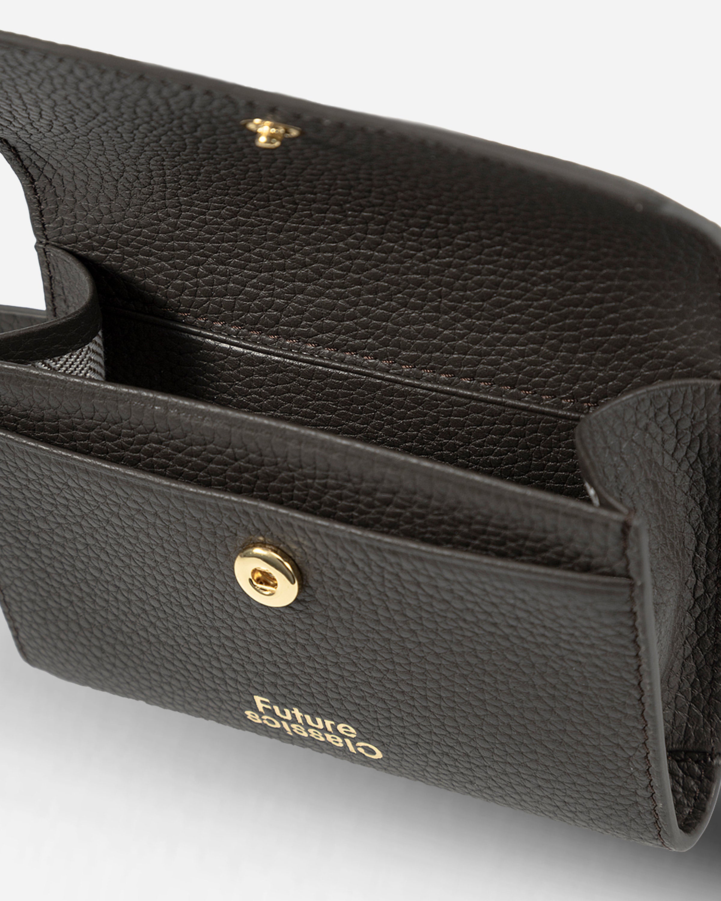 Dk Brown Pocket Pebble Belt Womens Future Classics Leather Brown Pouch And Belt 