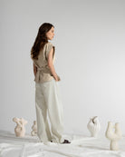 Studio Clay Kimono Vest Womens Sleevless Top Womens Vest Future Classics 