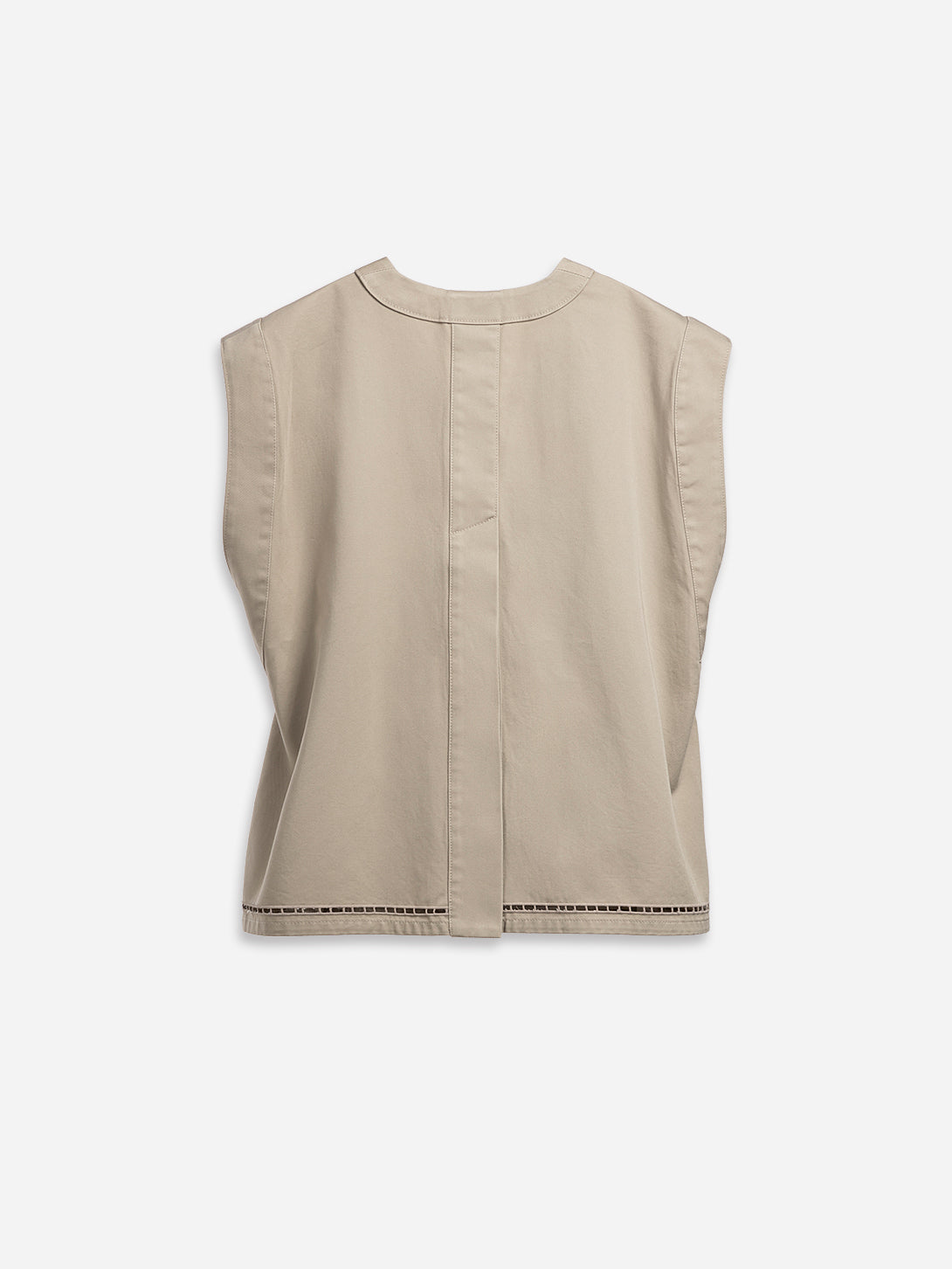 Studio Clay Kimono Vest Womens Sleevless Top Womens Vest Future Classics 