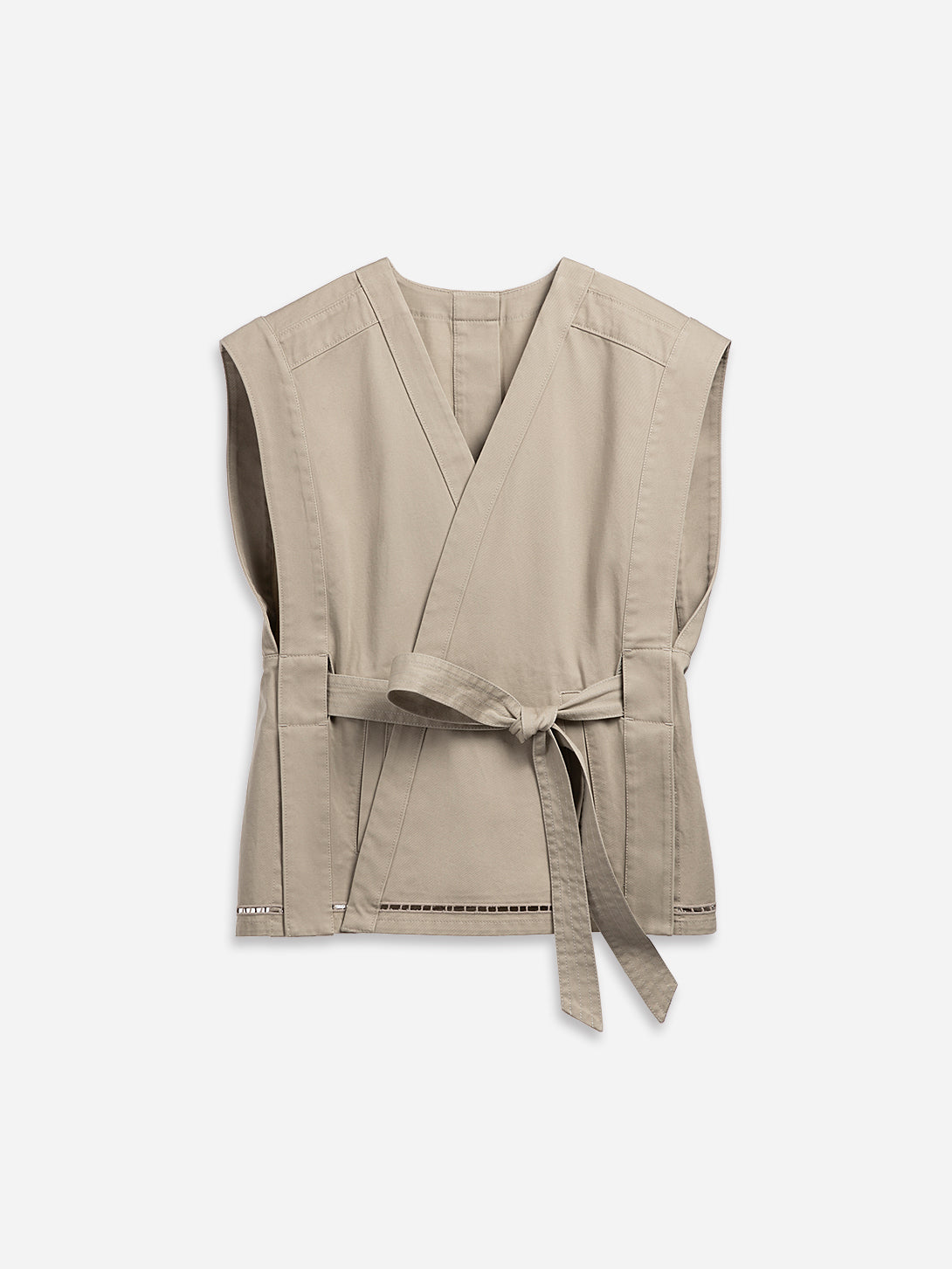 Studio Clay Kimono Vest Womens Sleevless Top Womens Vest Future Classics 