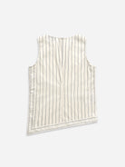 Seedpearl/ Moonless Night Stripe Striped Asymmetric Tank Womens Striped Sleeveless Top Womens Top Shirt 