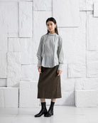 Dk Cedar Corduroy Skirt Womens Long Skirt Corduroy Fabric Womens Skirt Textured Skirt Dress 