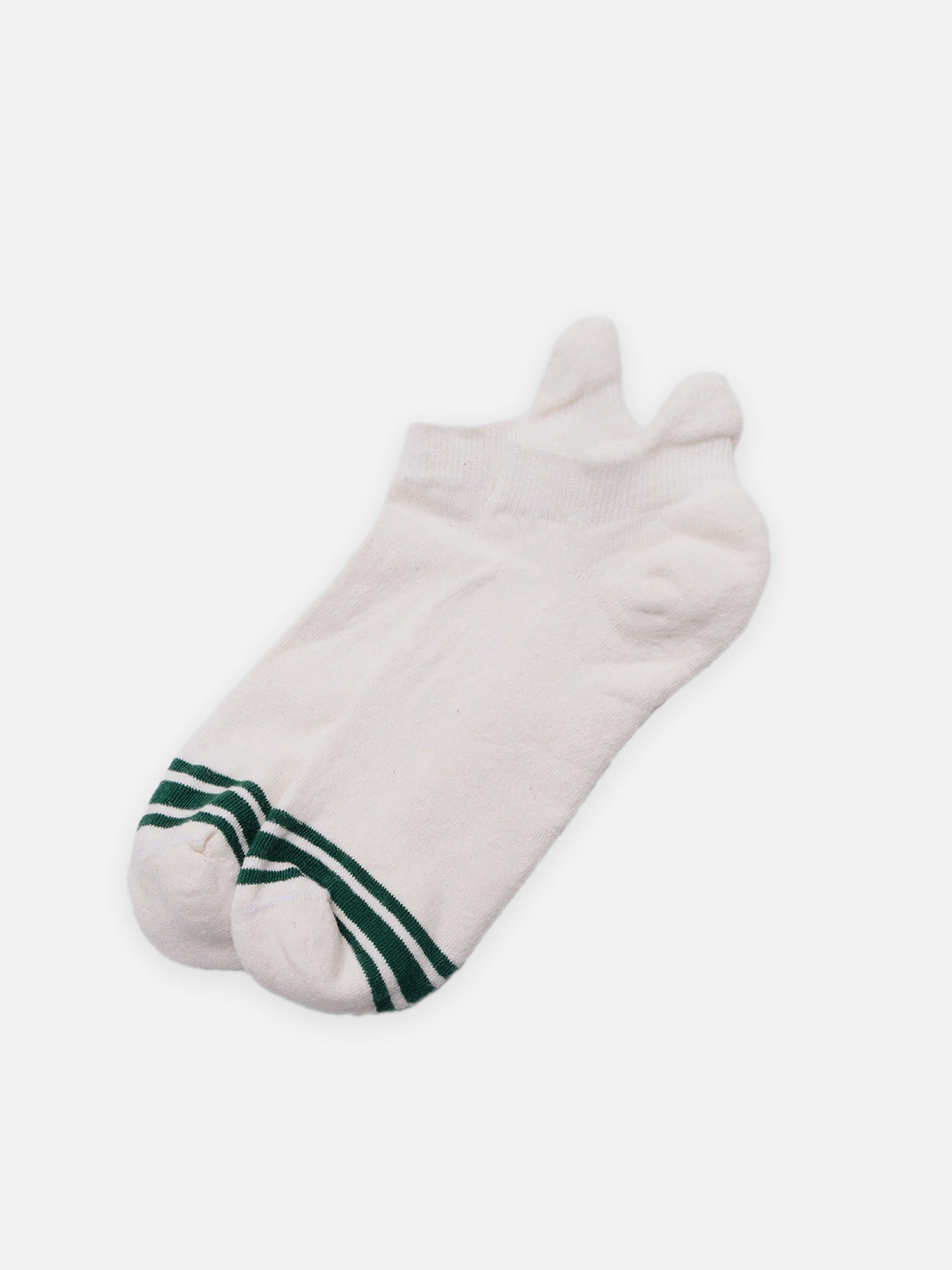 Green The Hidden Stripe American Trench Socks Ankle Sock