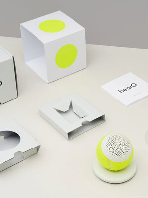 Green Hear0 3.0 Tennis Ball Speaker