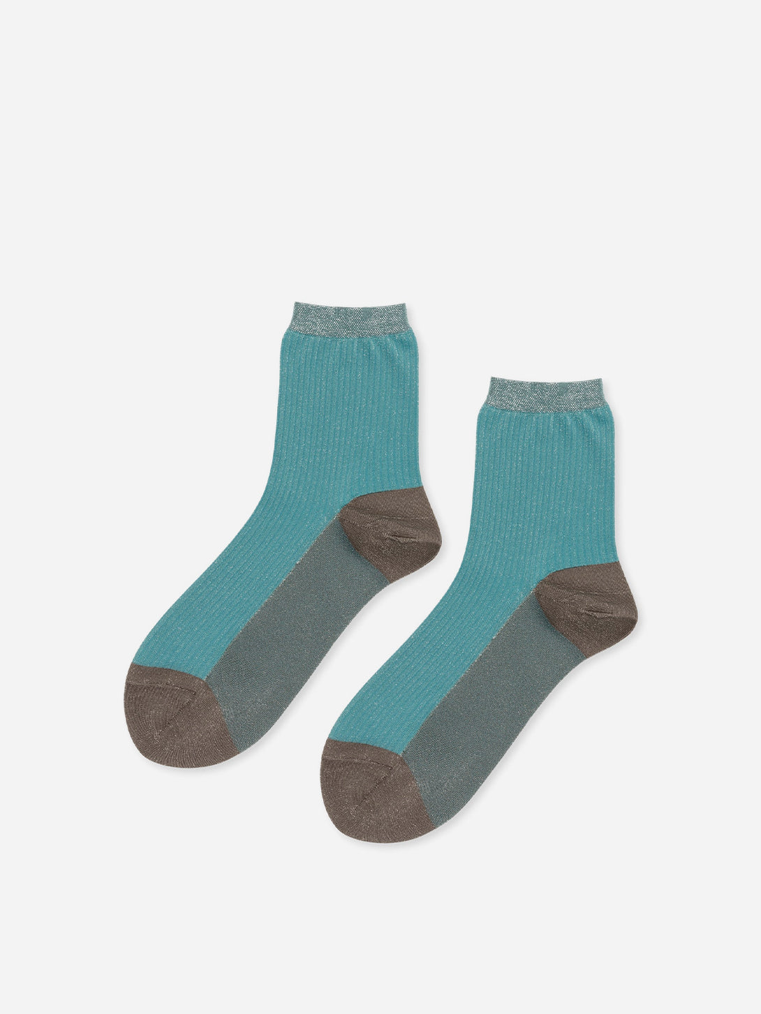 Aqua Pop Sheer Short Crew Hansel From Basel Sheer Crew Sock