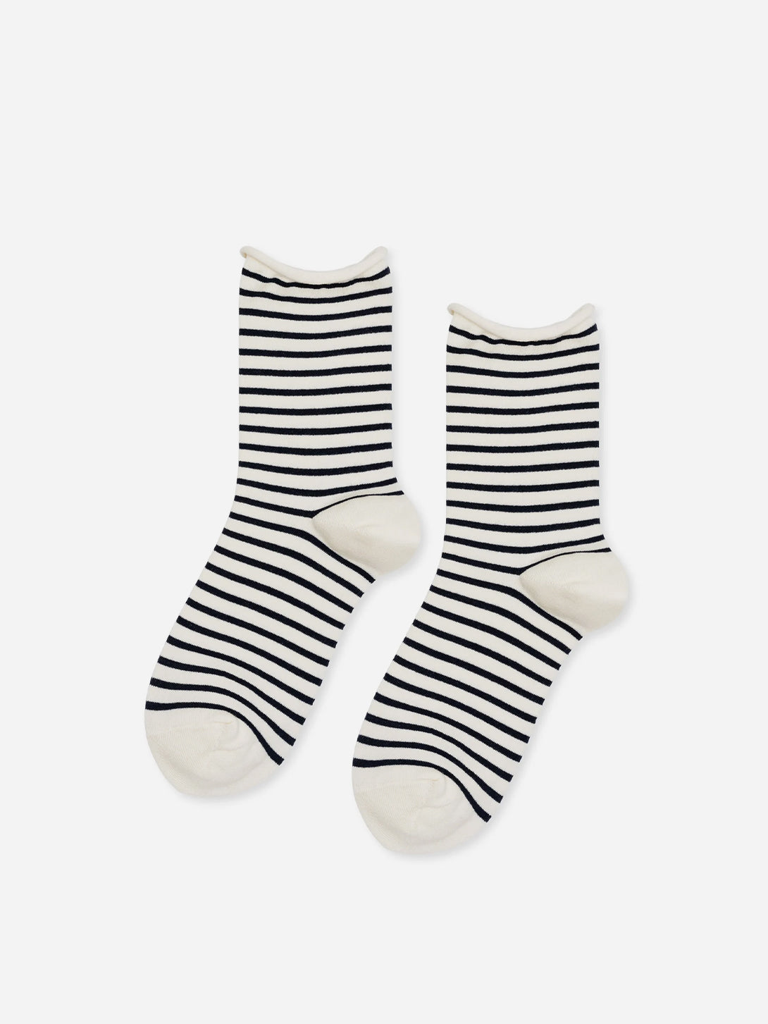 Blue Nautical Stripe Crew Hansel From Basel Striped Crew Socks 