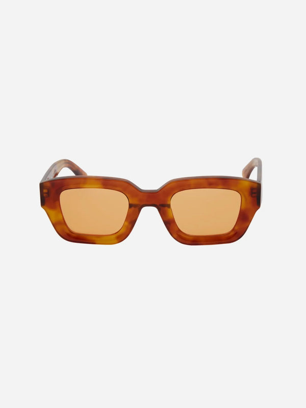 Tortoise/Orange Lens Karate Bonnie Clyde Sunglasses