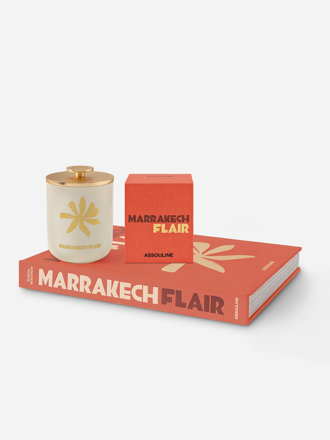 Marrakech Flair Travel From Home Assouline Coffee Table Candle