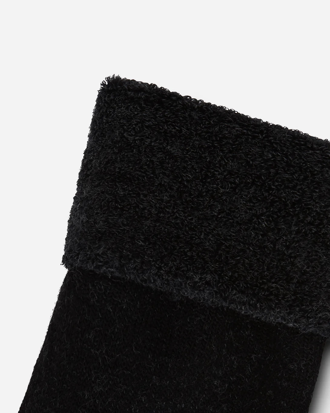 Black Marled Merino Wool Japanese House Sock Druthers