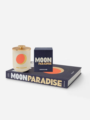 Moon Paradise Travel From Home Assouline Coffee Table Candle