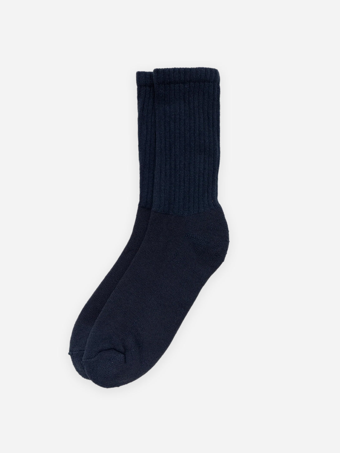 Navy The Solids Regular Crew American Trench Socks 