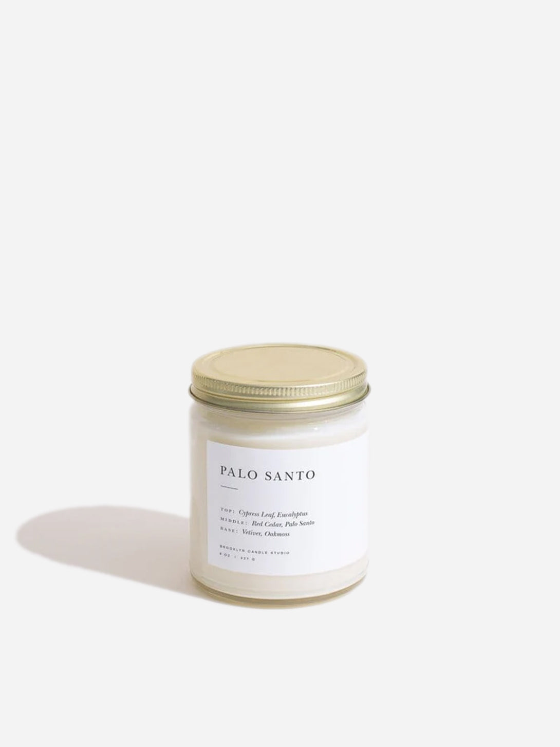 Palo Santo Jar Candle Brooklyn Candle Studio