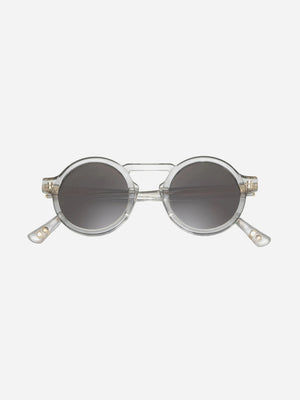 Slate Panda Oscar Dean Round Frame Sunglasses