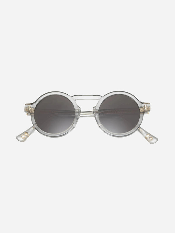 Slate Panda Oscar Dean Round Frame Sunglasses