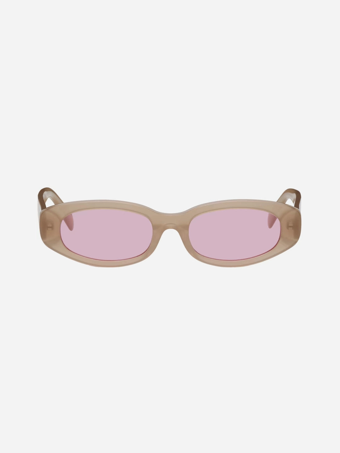 Milky Brown/Pink Tint Bonnie Clyde Plum Plum Sunglasses