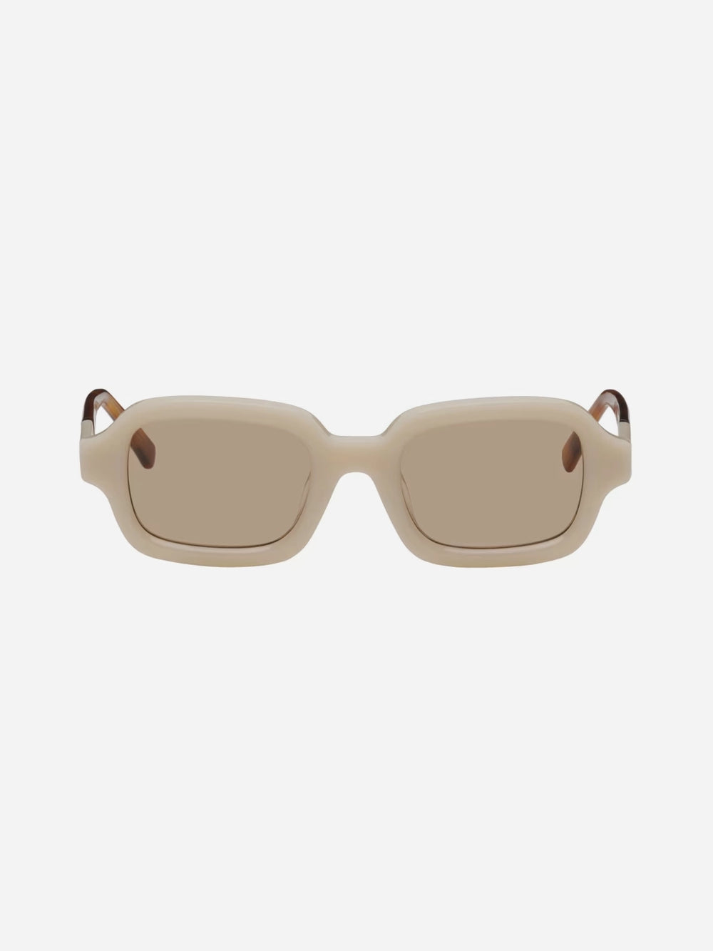 Cream/Brown Lens Shy Guy Bonnie Clyde Sunglasses