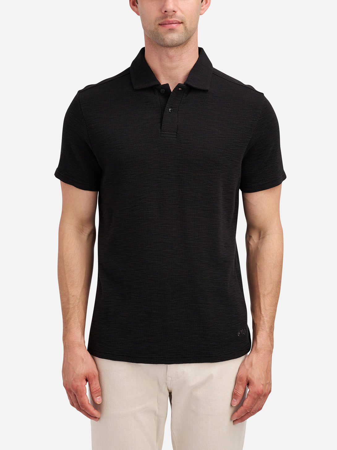 Mens Micro Waffle Short Sleeve Polo – The Supplies Mob