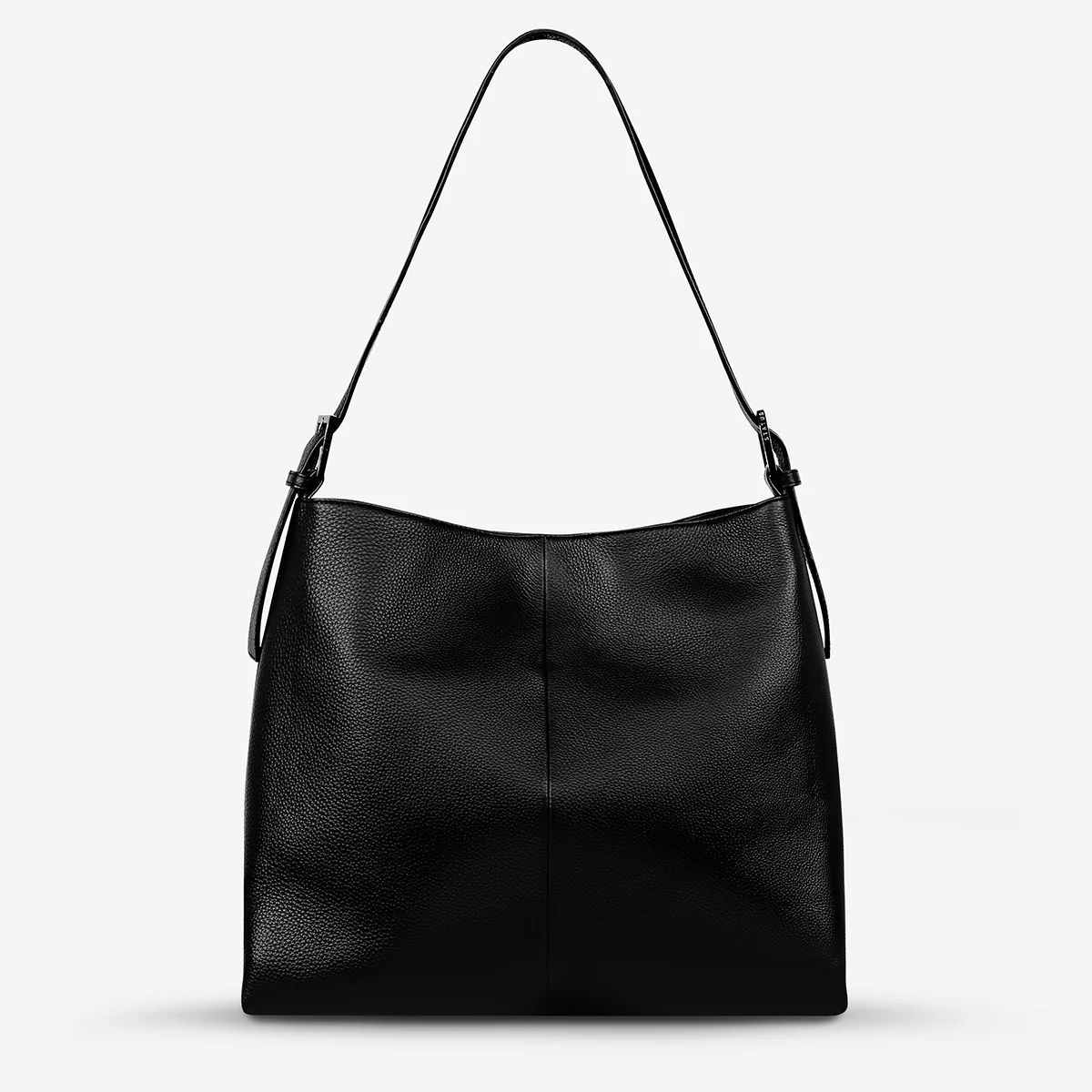 Black Forget About It Status Anxiety Leather Bag Womens Shopping Bag Womens Carry Bag