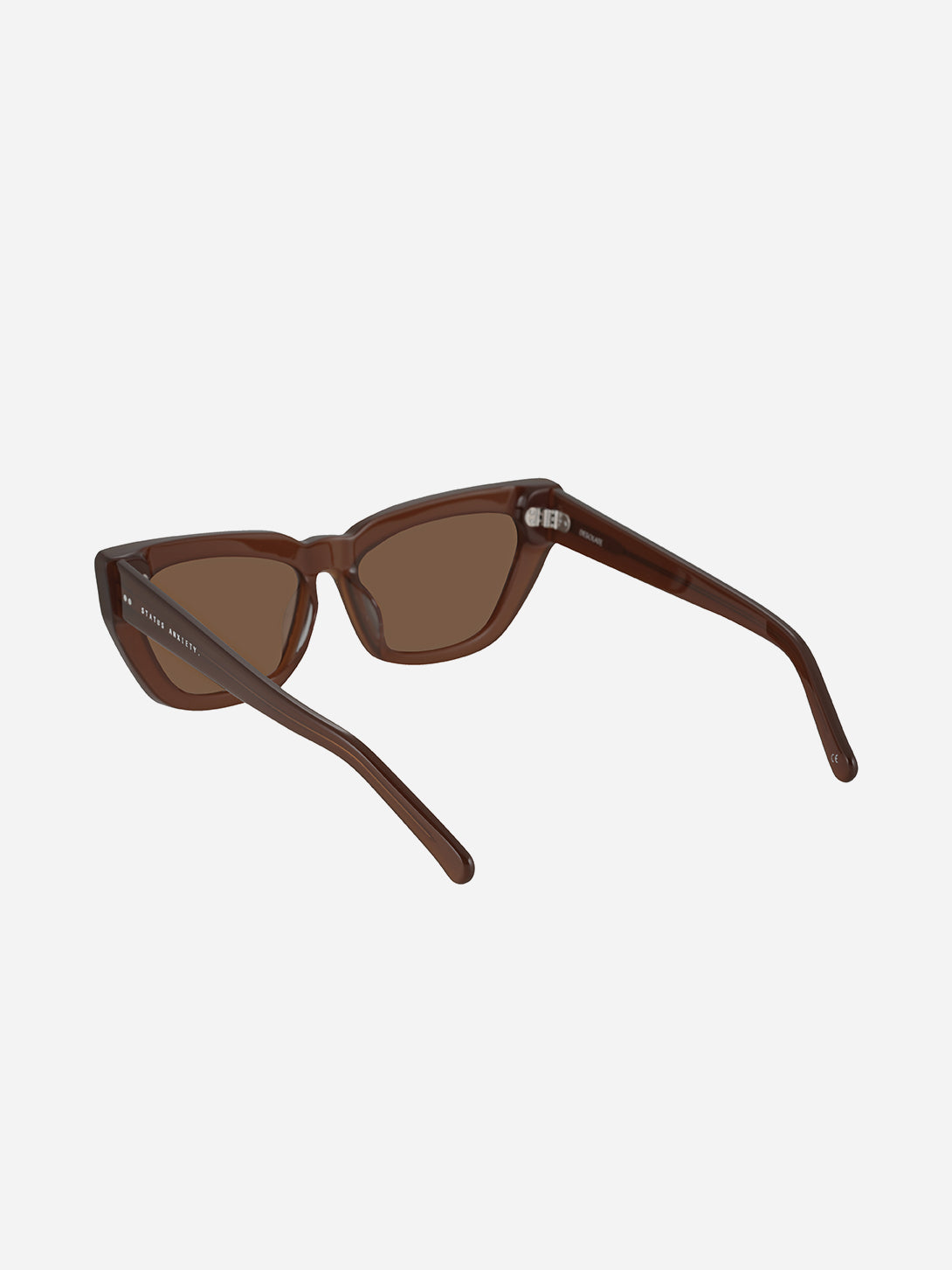 Brown Desolate Status Anxiety Sunglasses Womens Sunglasses