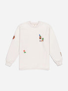 Gris Nap Sweat Mens Graphic Pullover Sweatshirt 