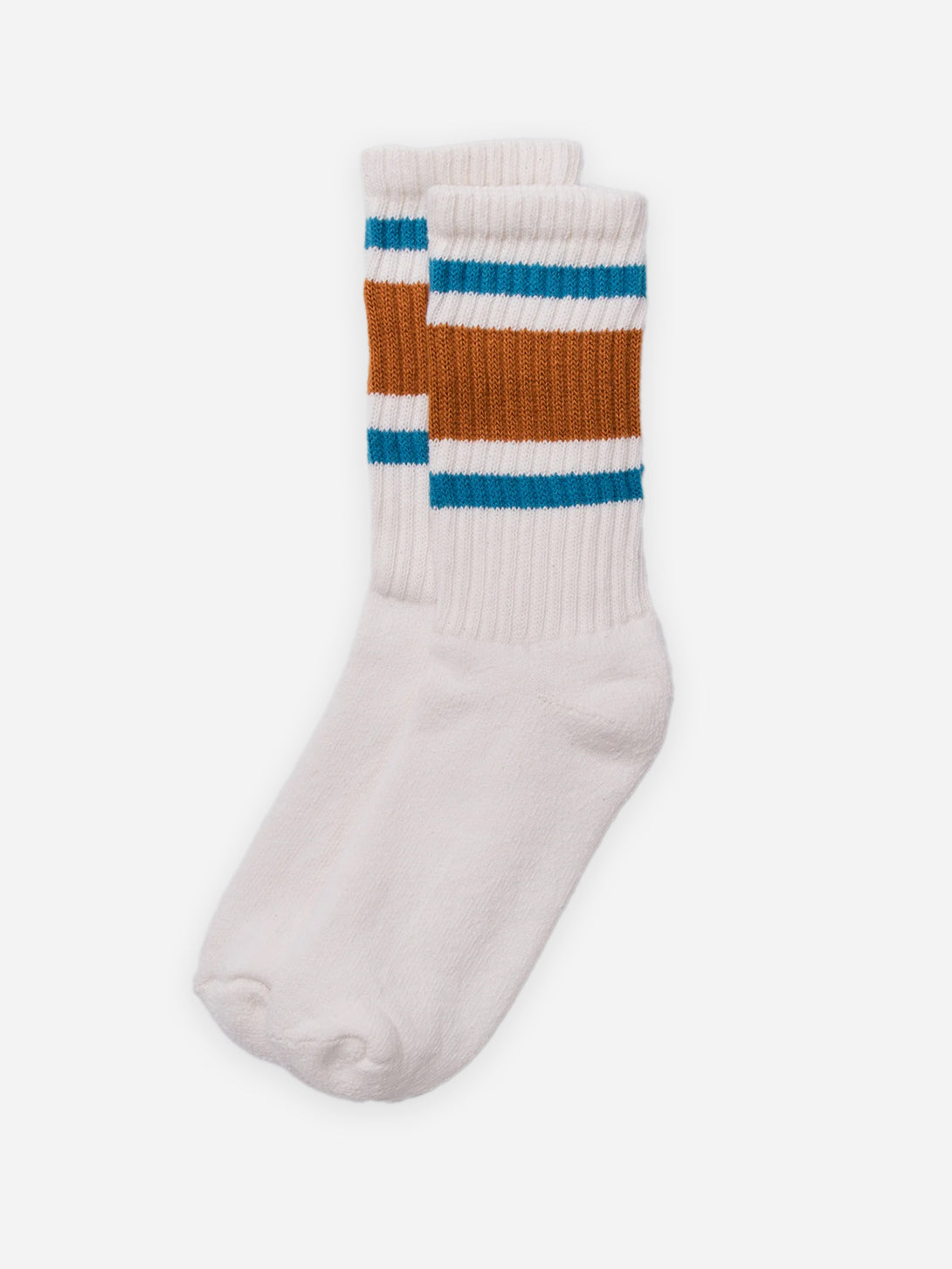 Texas Orange/Tile The Retro Stripe American Trench High Socks 