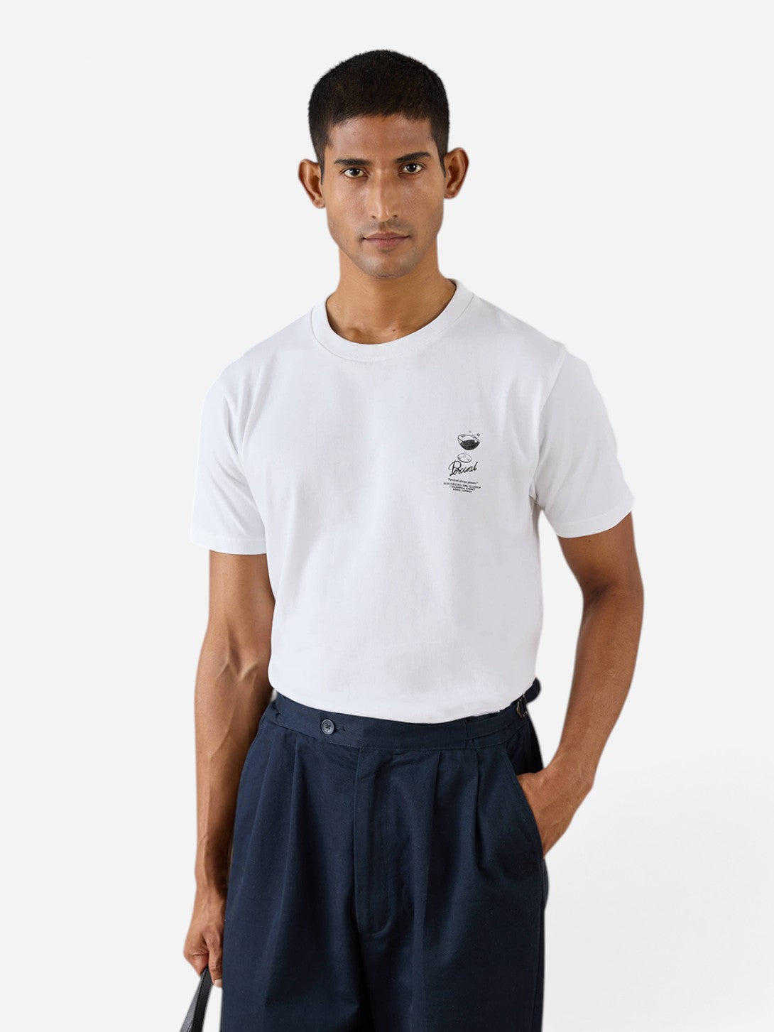 White Norman Regular T Shirt Mens Percival T Shirt 