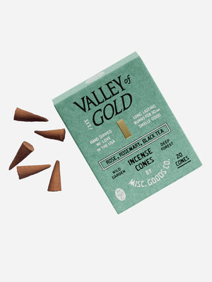 Valley of Gold Misc. Goods Incense Cones