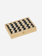 Wavy Lavender The Travel Backgammon Set