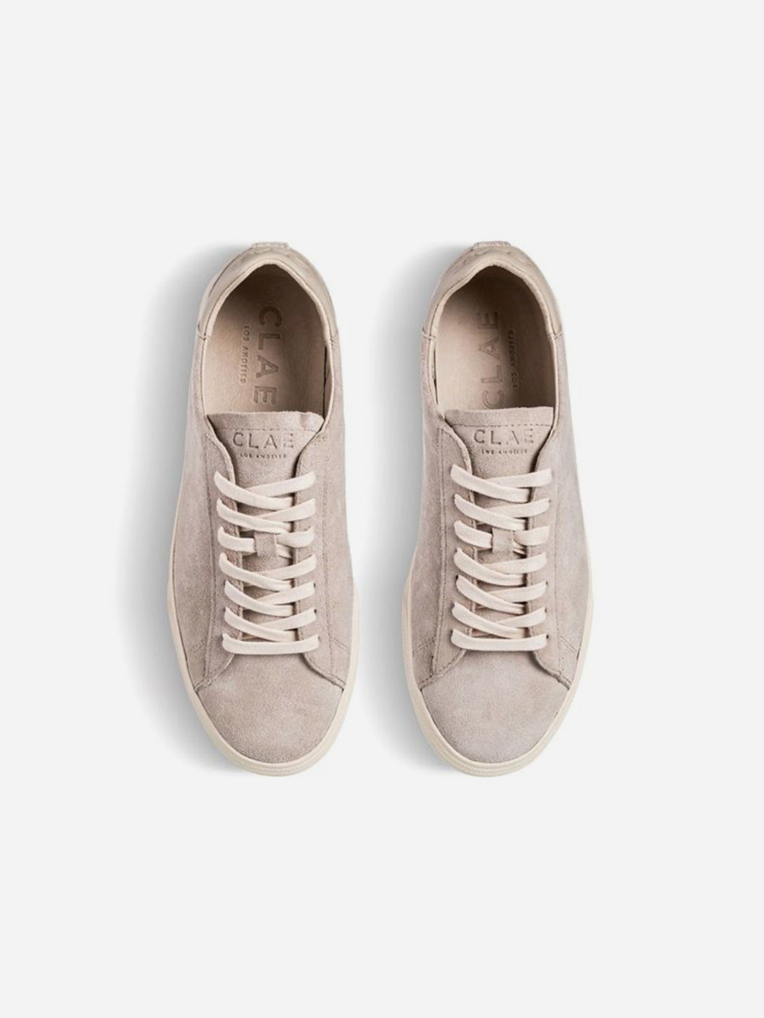 Feather Grey Suede Bradley VP Clae Los Angeles Sneakers Clae Shoes Fall Winter Clae Collection 