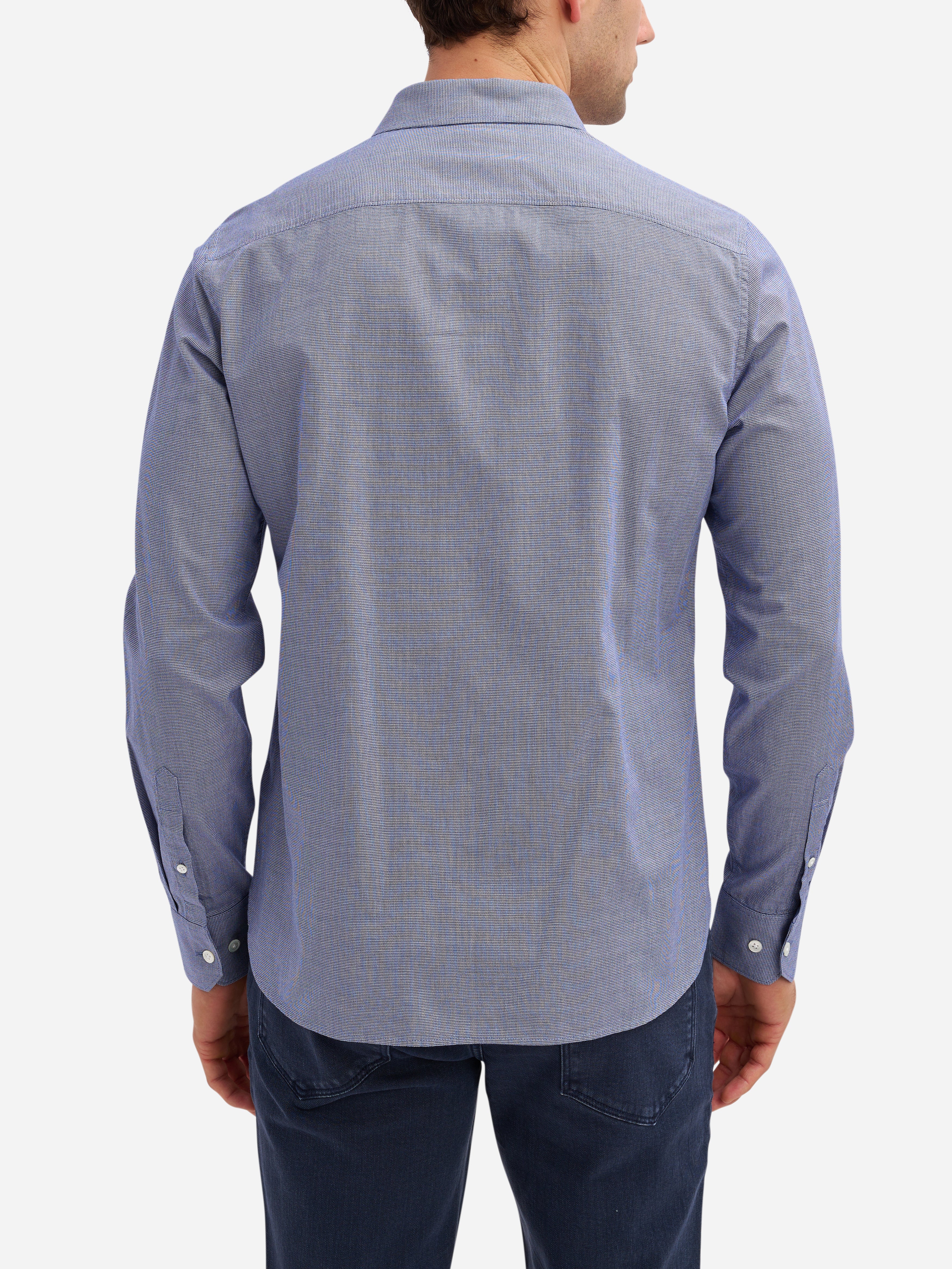 Dk Navy Adrian Dobby Shirt Mens O.N.S SS23