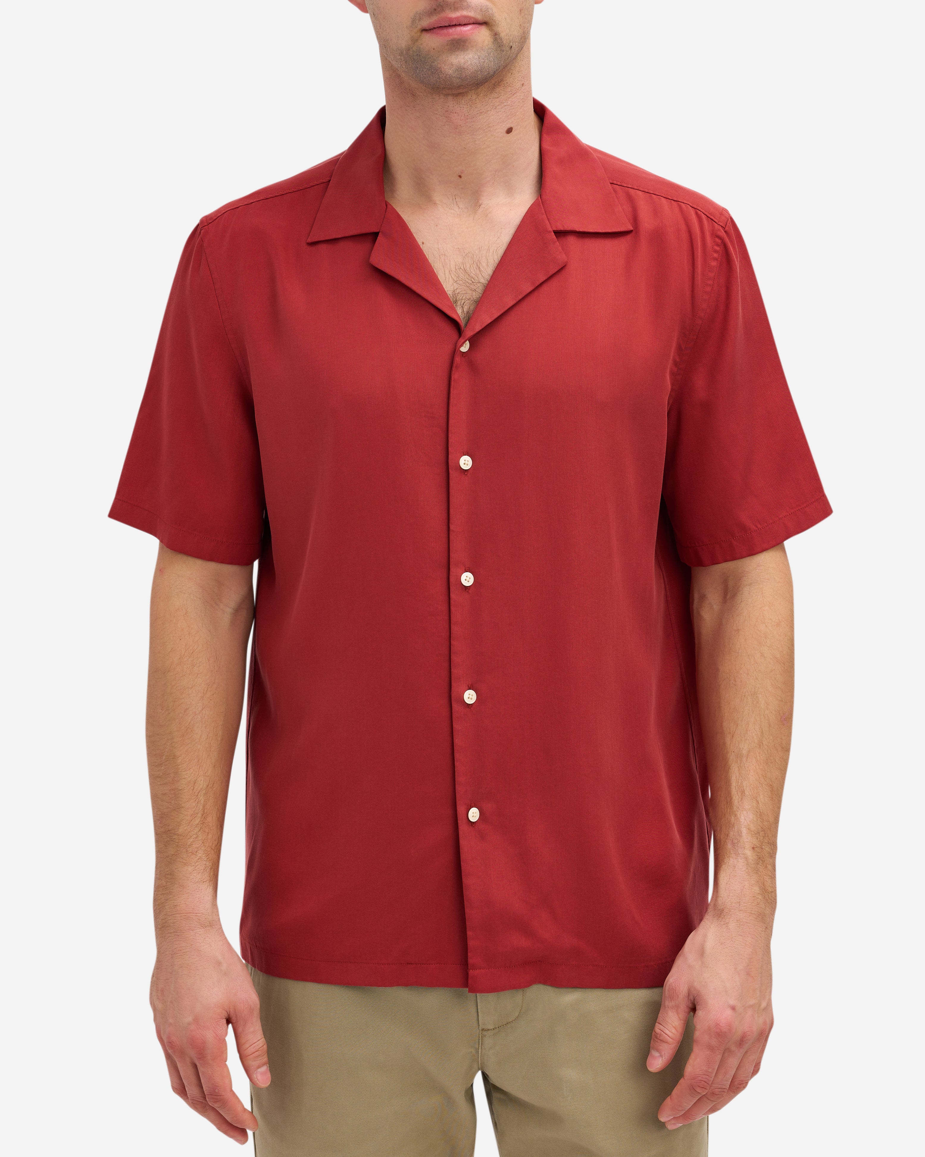 Russet Rockaway Tencel Shirt Men's O.N.S SS23