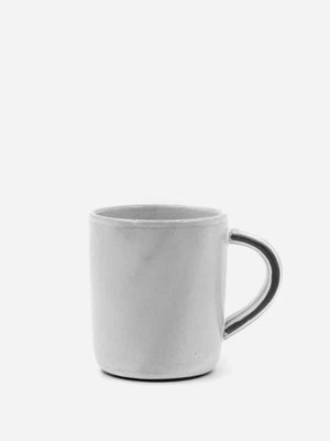 White Tinge Clay Mug