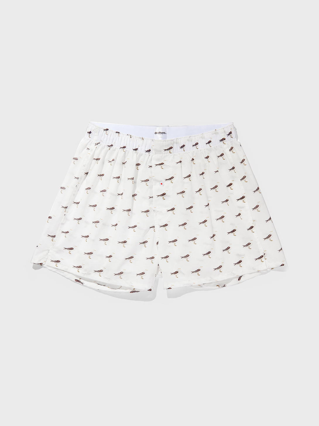WHITE ons mens clothing druthers boxers 