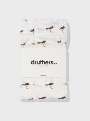 WHITE ons mens clothing druthers boxers 