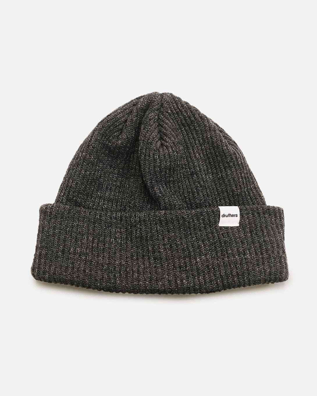 Charcoal ONS Clothing Men's Druthers Knit Beanie