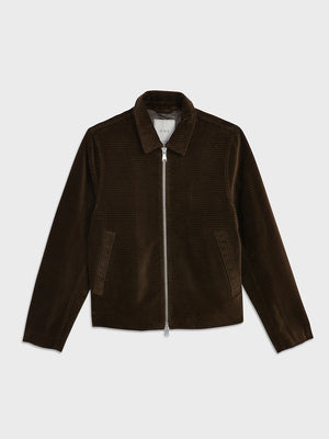 black friday deals ONS Clothing Men's CONNOR CORD JACKET in COFFEE
