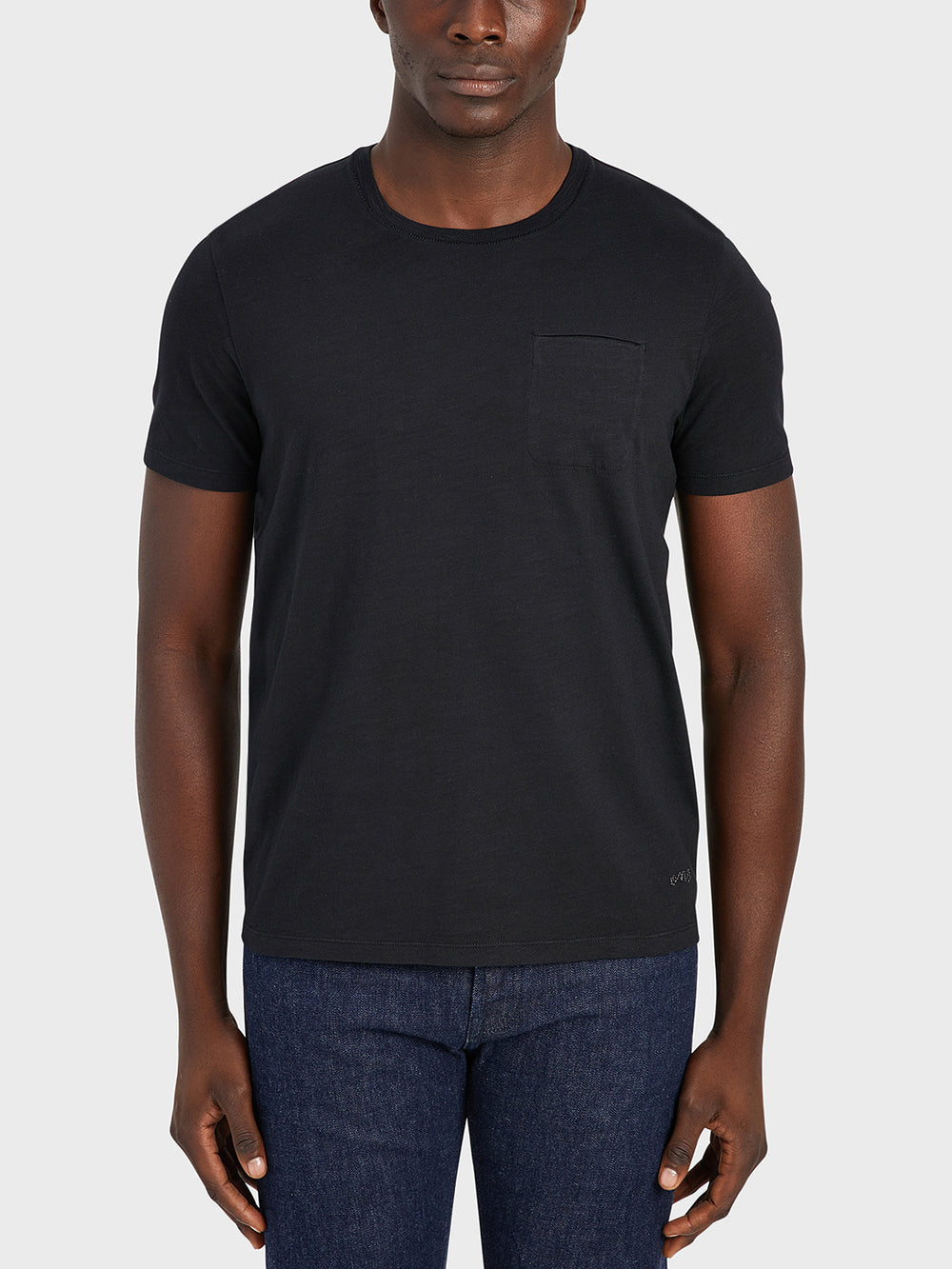 Black ONS Clothing Men's Bowery Slub Pocket tee in Black