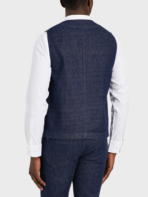 DK INDIGO ONS Clothing Men's vest 
