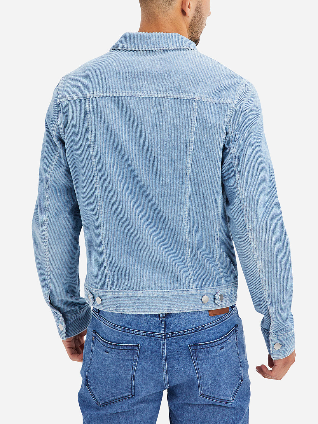 Lt Indigo Tripp Cord Jacket Mens FW22
