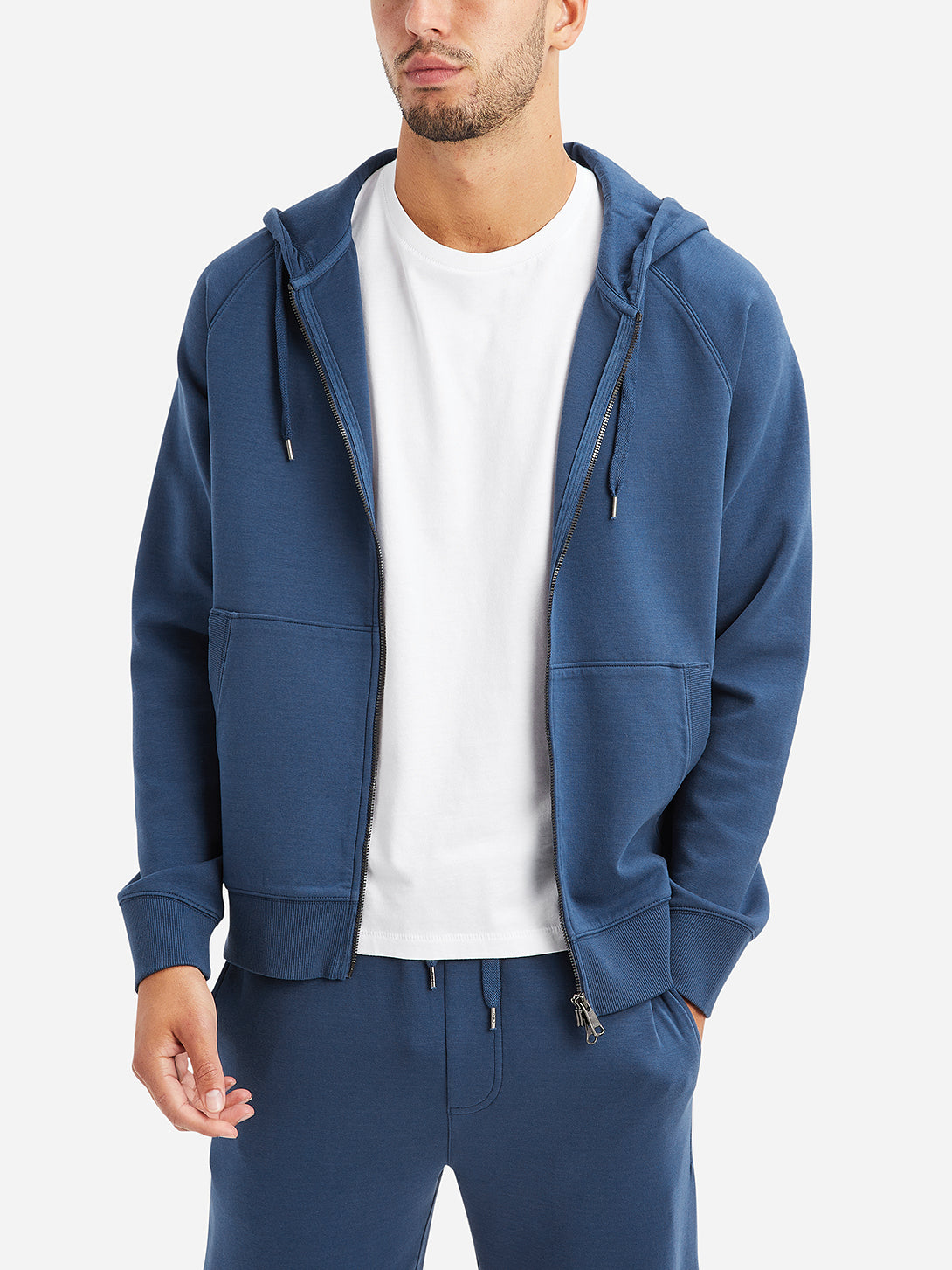 Cobalt blue Harper Zip Hoodie Mens FW22 