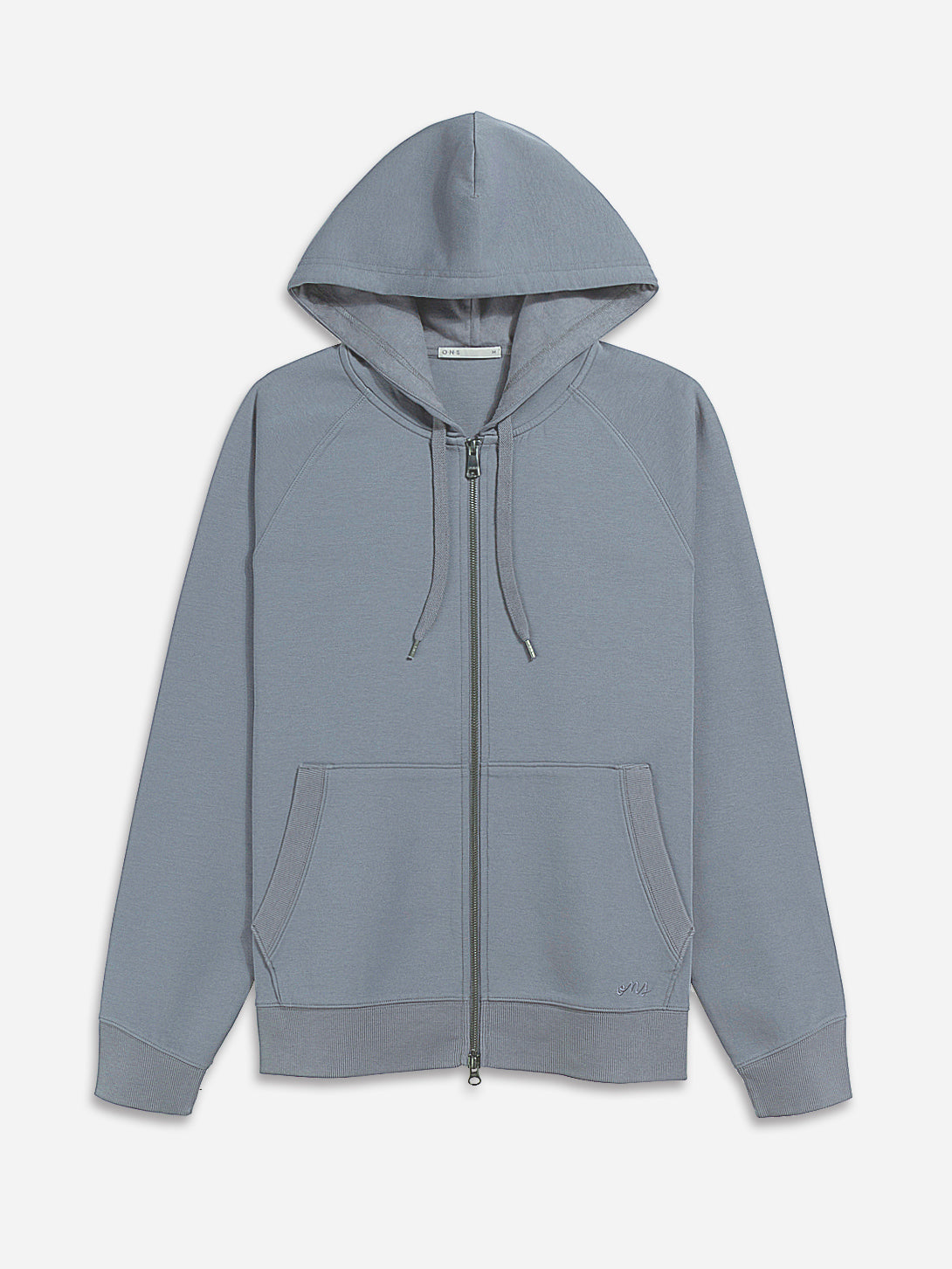 Grey Harper Zip Hoodie Mens FW22