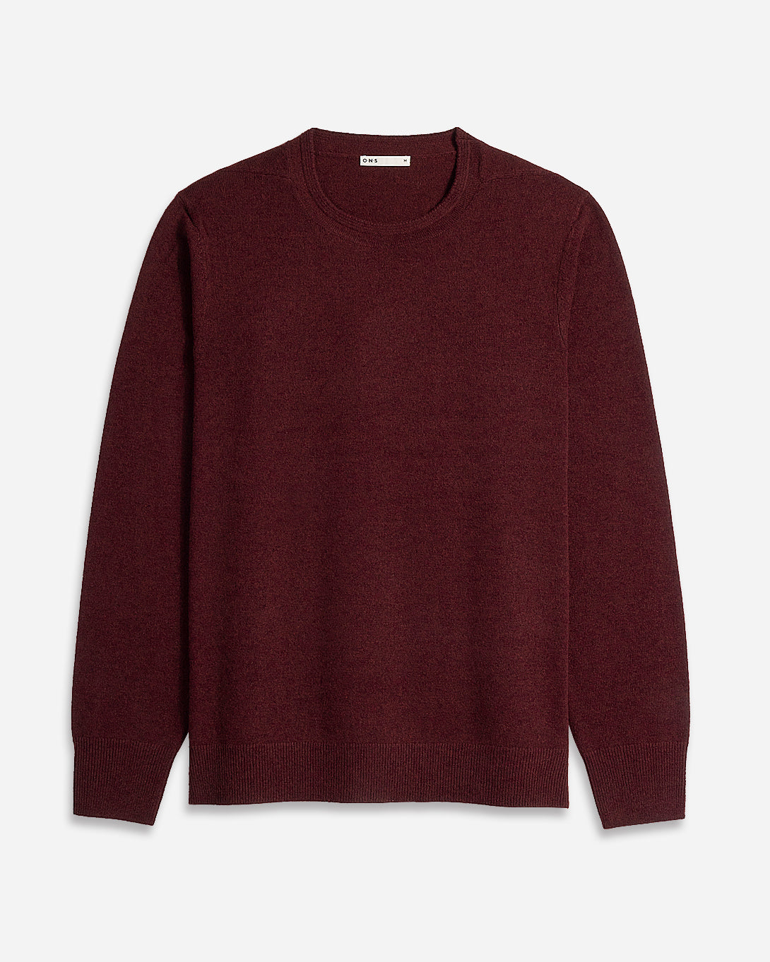 Burgundy Dante Crew Sweater ONS Mens FW22