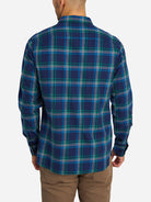 Green/Navy Check Fulton Twill Shirt ONS Mens FW22