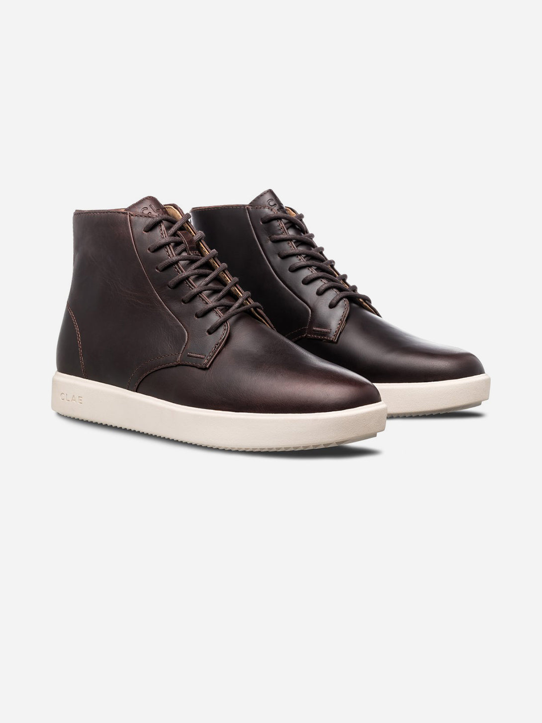 Walrus Brown Leather Boots Clae High Tops O.N.S Clothing